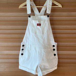 White Dickies Overalls- NWOT
